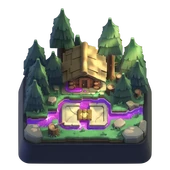 Lumberlove Cabin, Clash Royale Arena 25