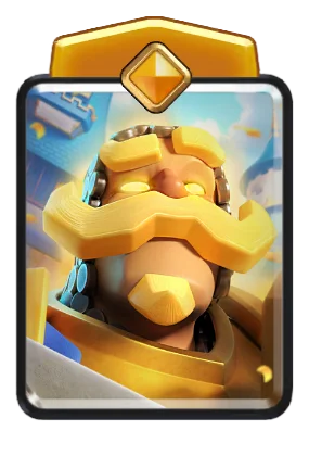 Hero Knight Clash Royale card