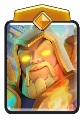 Hero Wizard Clash Royale card